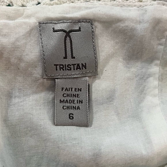 TRISTAN Lemon Citrus Print Cotton Sundress - Picture 9 of 10